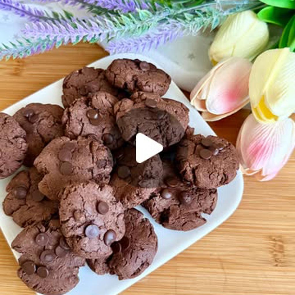 La foto della ricetta Mini cookies al cacao di Fitporn® - Healthy Food, Looking Good. 