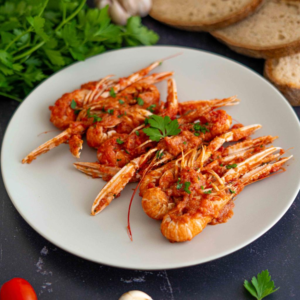 スカンピ・アッラ・ブサラ