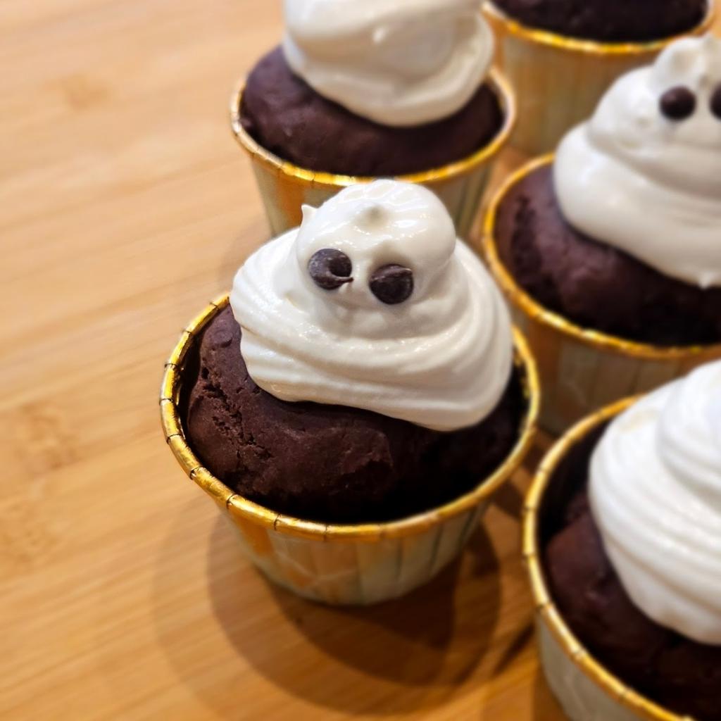 Gluten-free Ghost Muffins