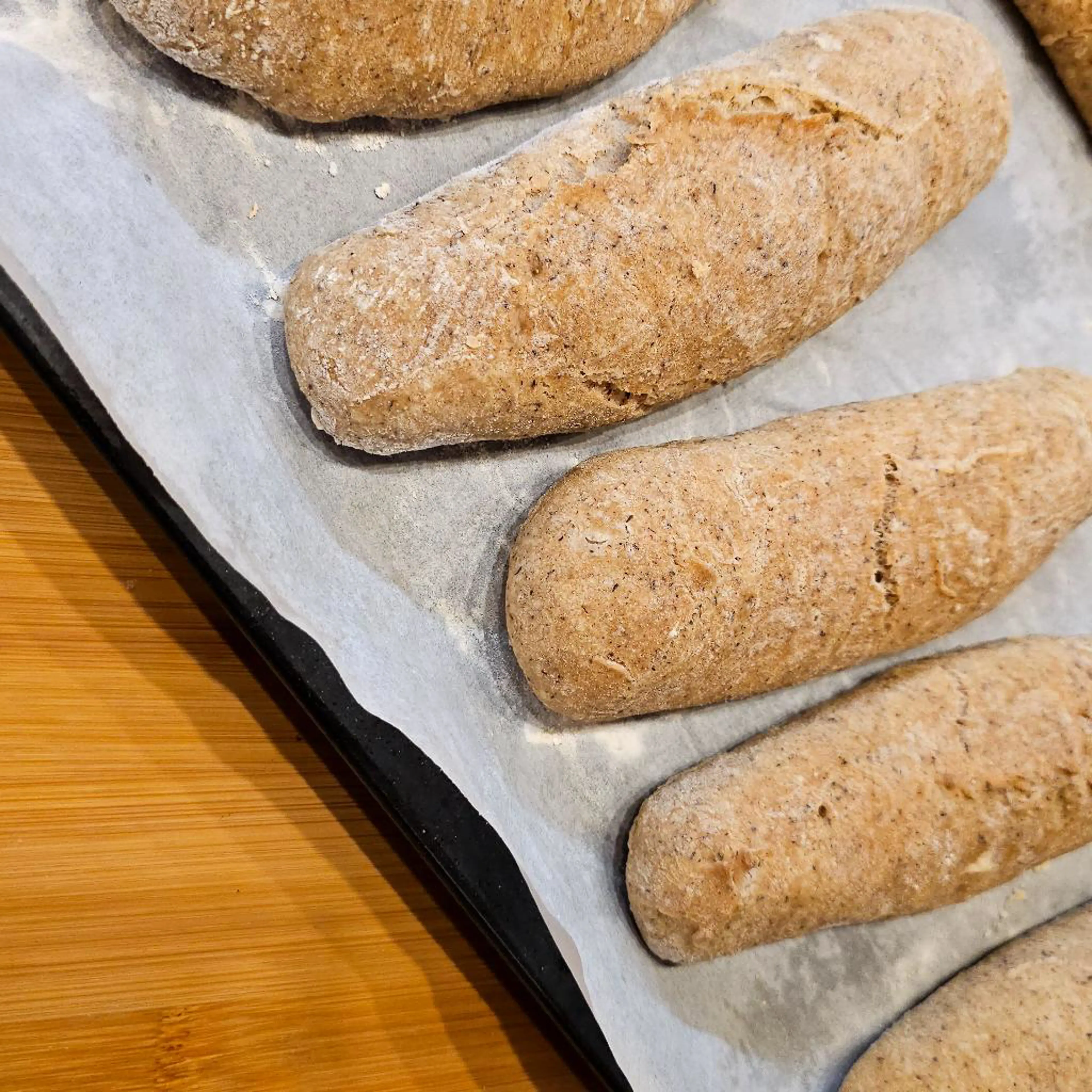 Baguete sem forma sem glúten