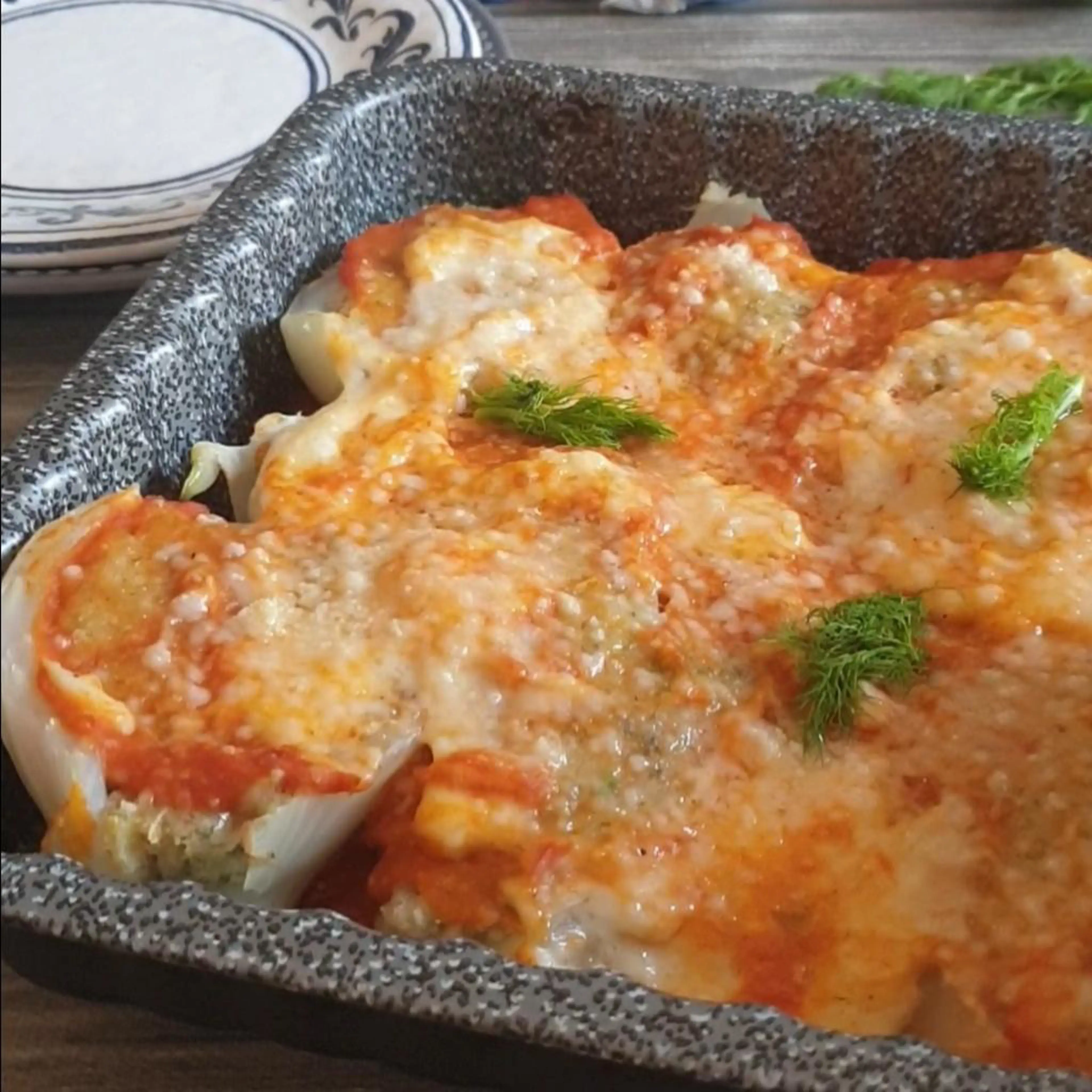 填馅茴香烤焗