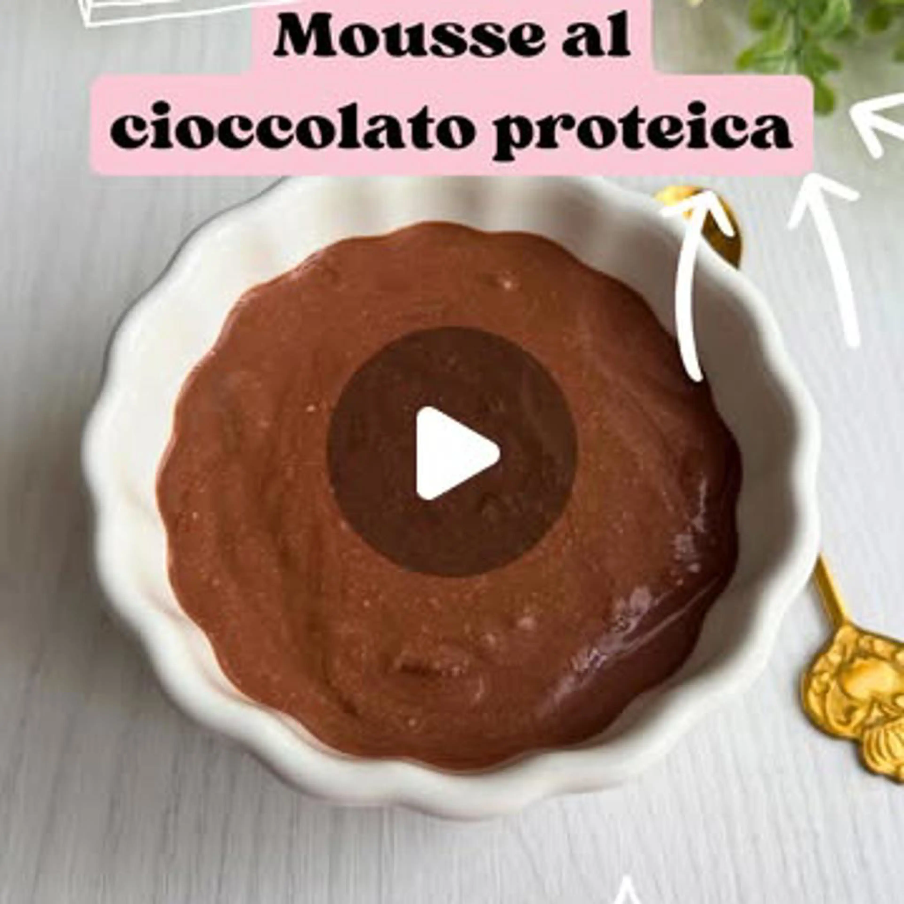 Mousse de chocolate fit