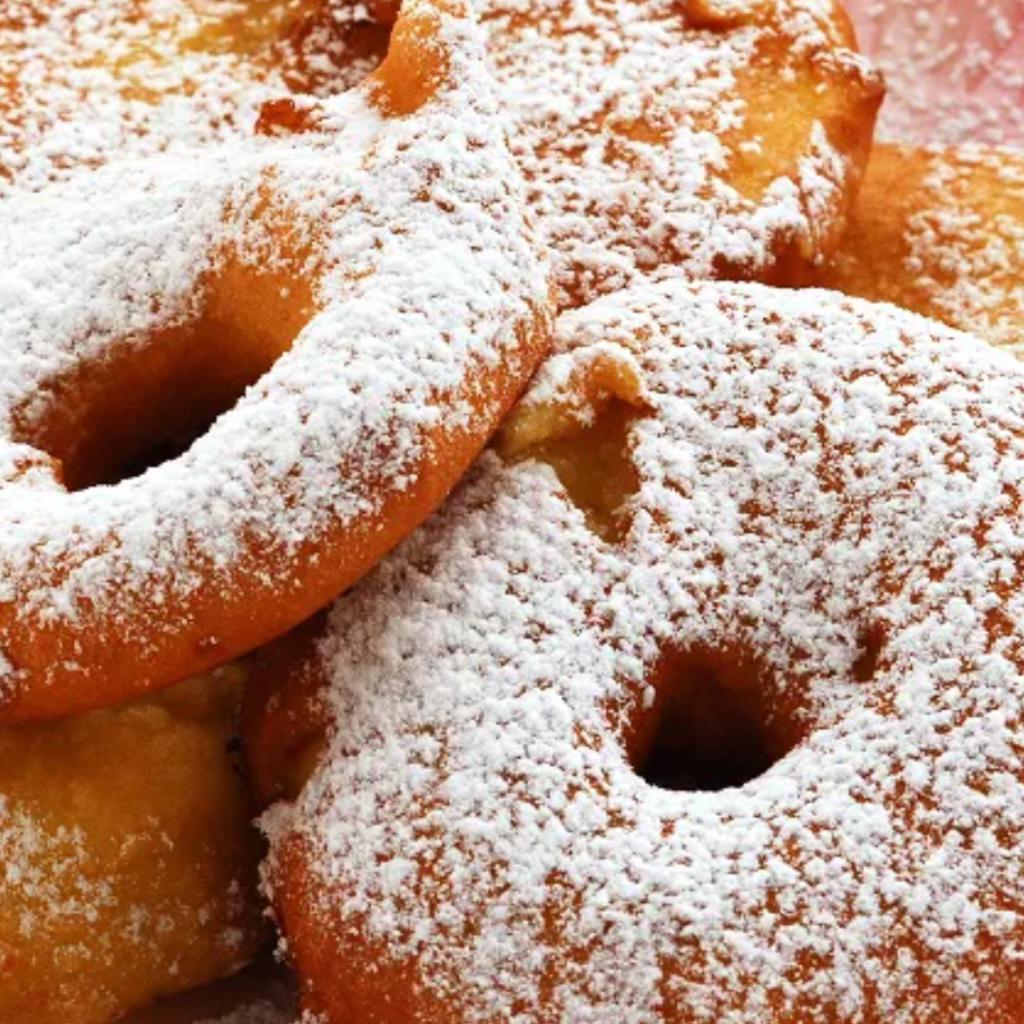 Frittelle di mela in pastella di birra