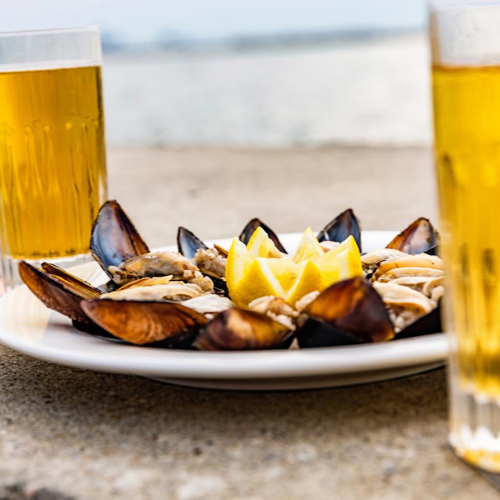 Cozze alla gueuze