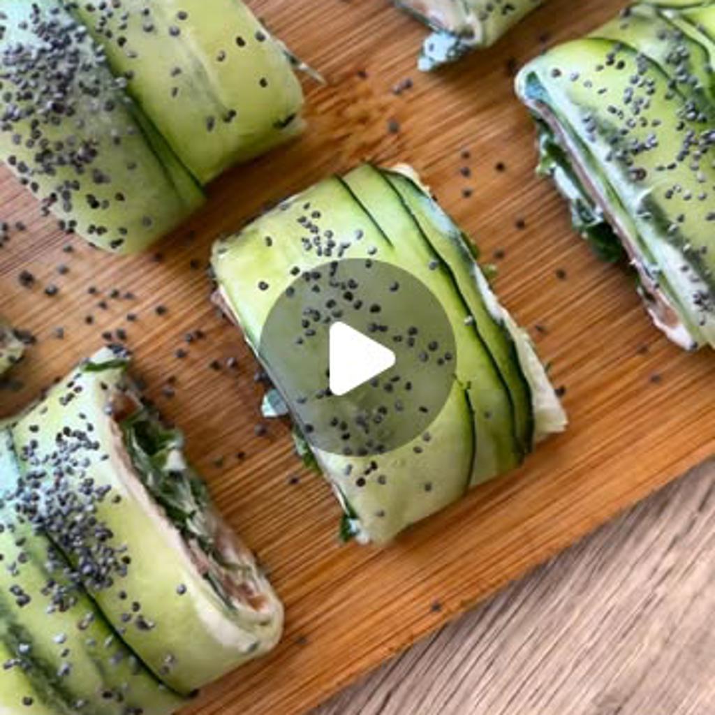 Cucumber rolls