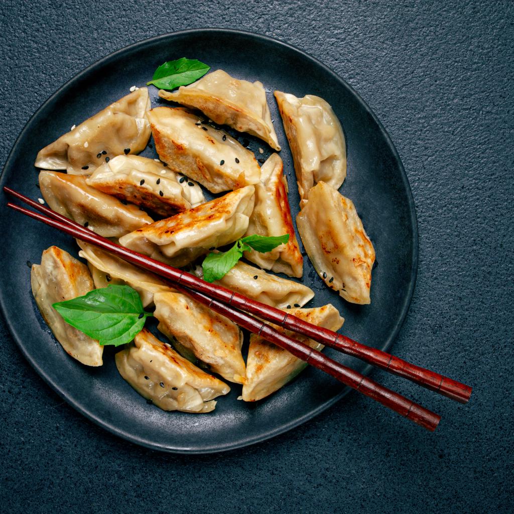 Gyoza alla piastra