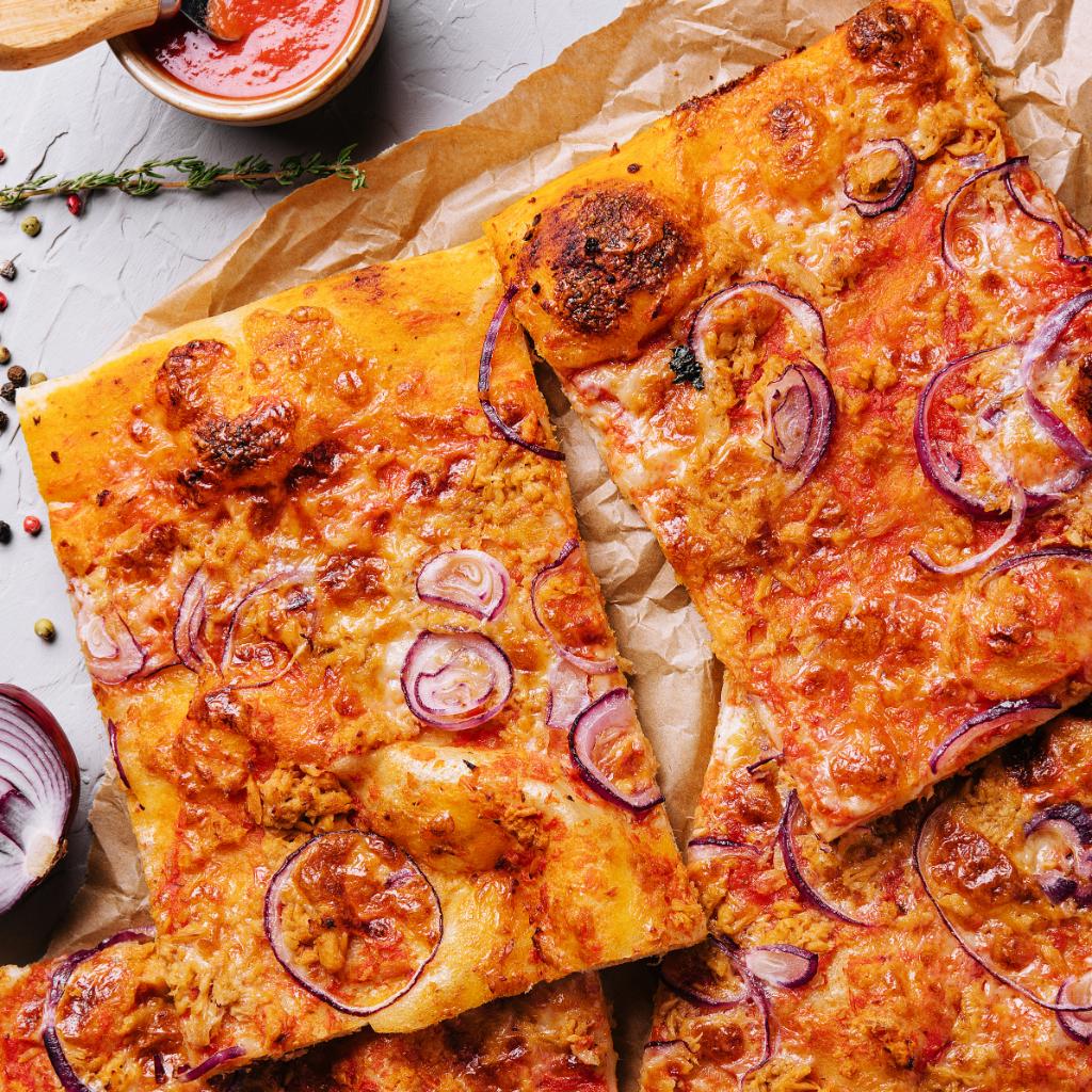 Pizza alla curcuma
