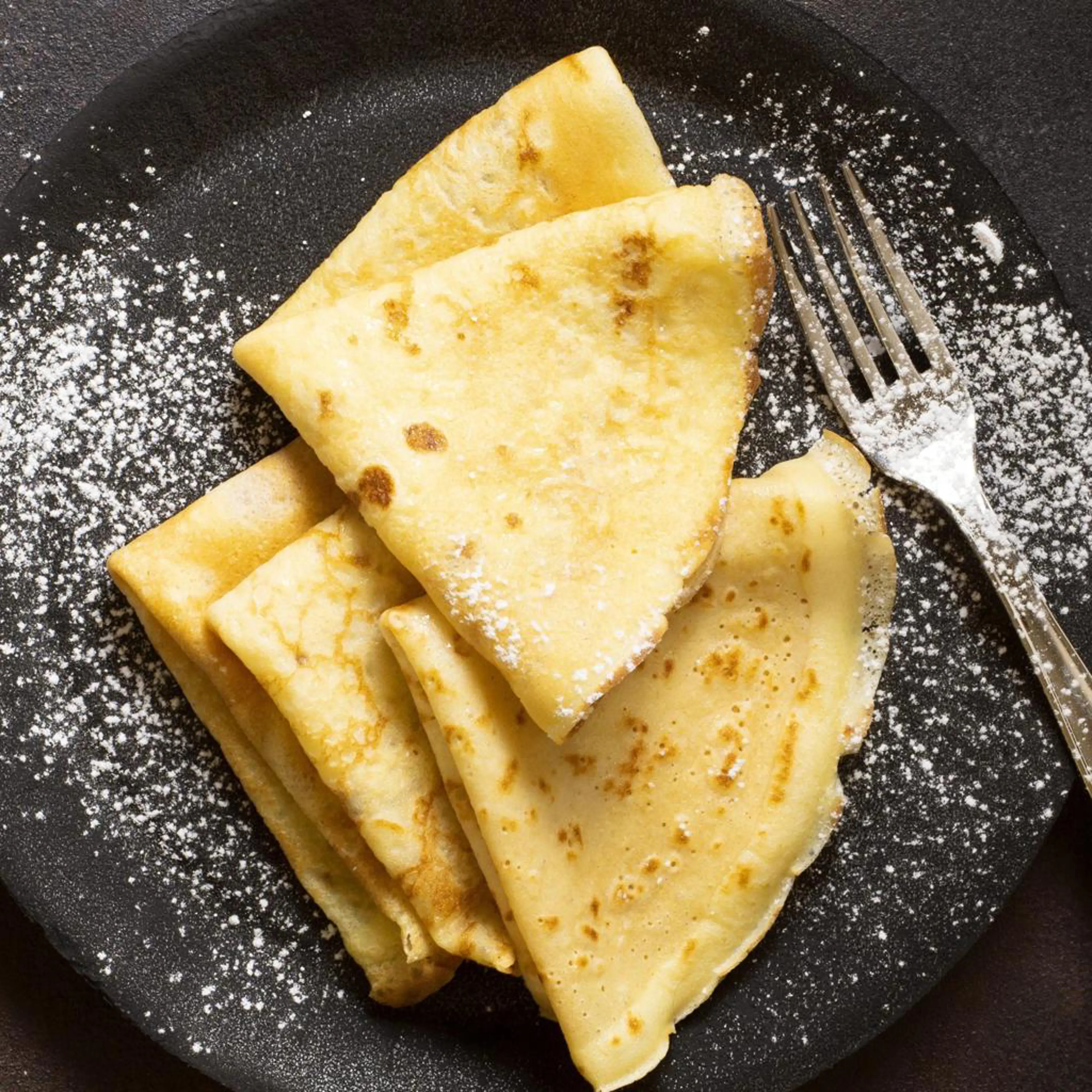 Gluten-free crepes with chufa flour