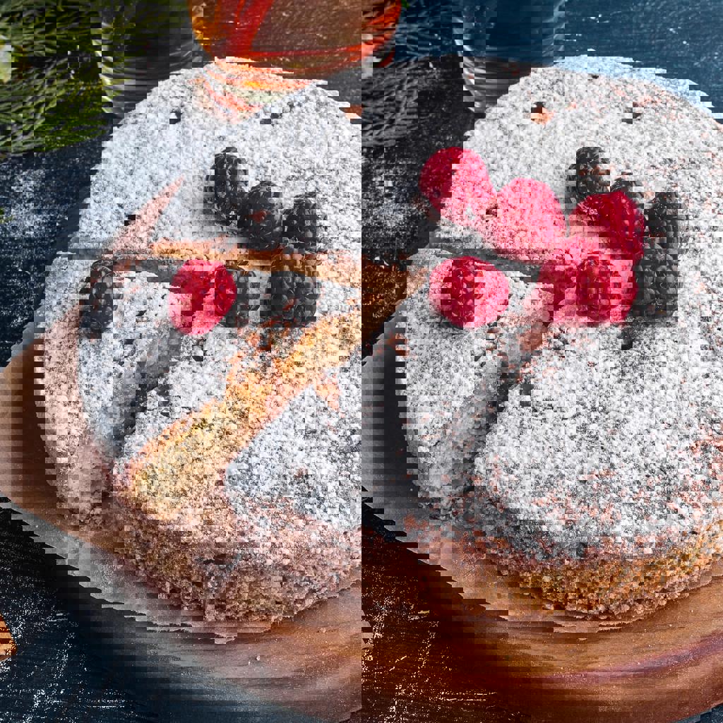 Torta senza glutine con farina di chufa