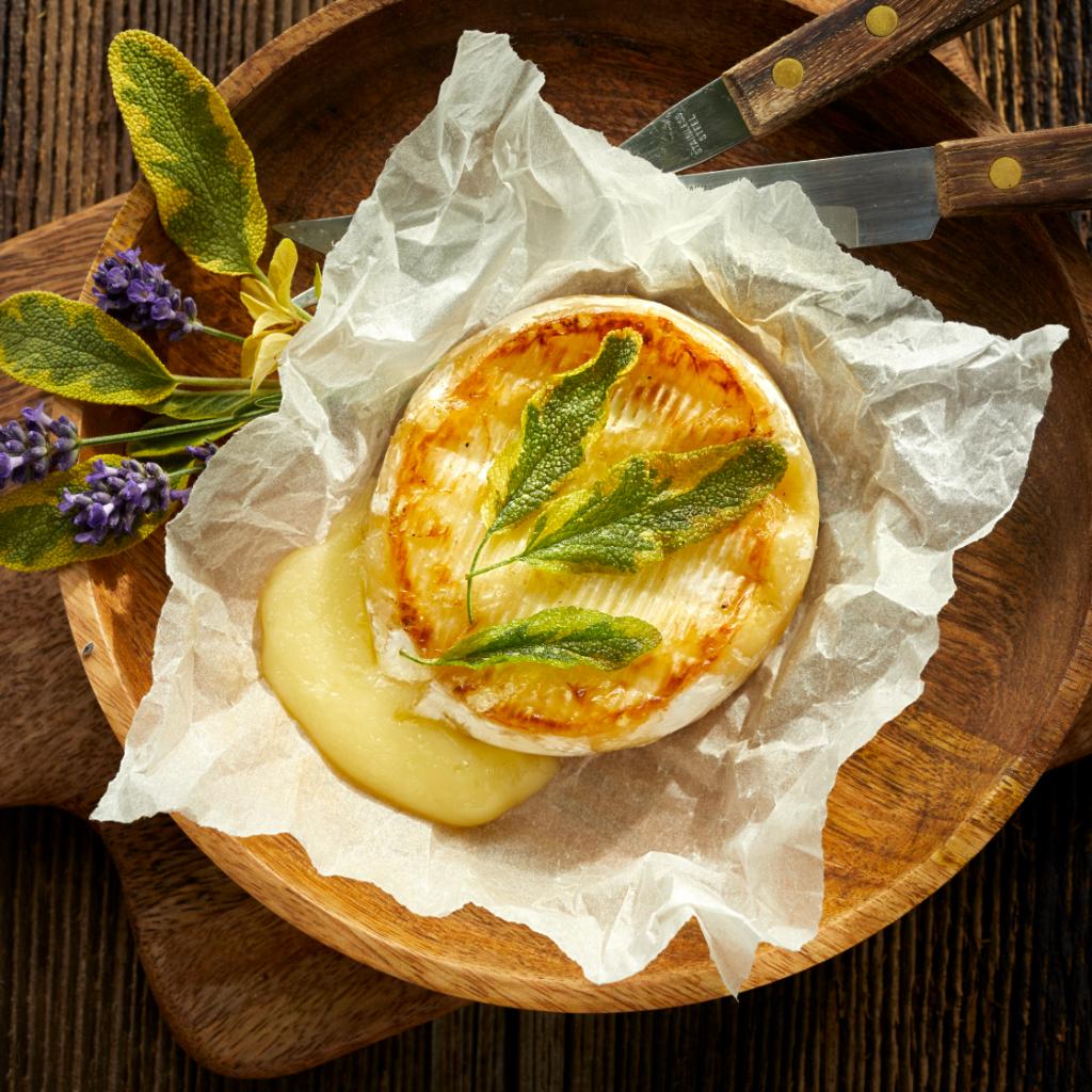 Soffice di capra al forno con salvia croccante