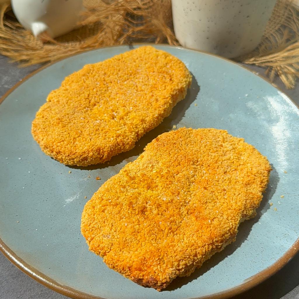 Kichererbsenschnitzel mit Tomaten - gluten- und laktosefrei