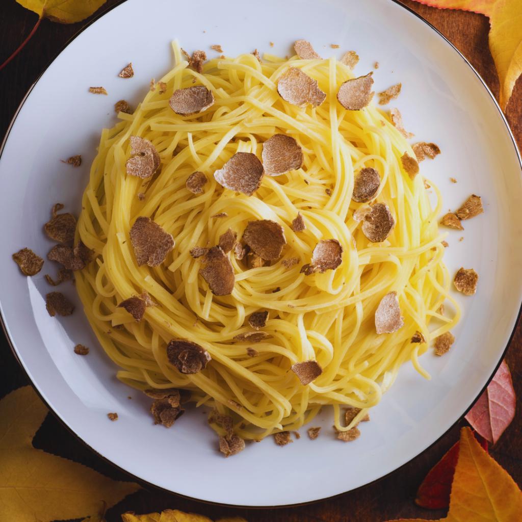 Tajarin with white truffle
