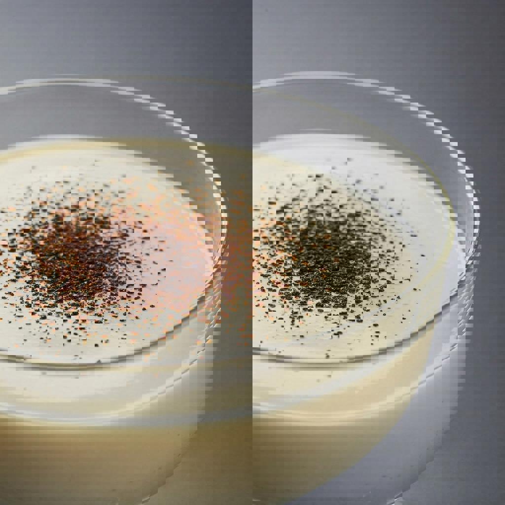 Vegan Licorice Panna Cotta