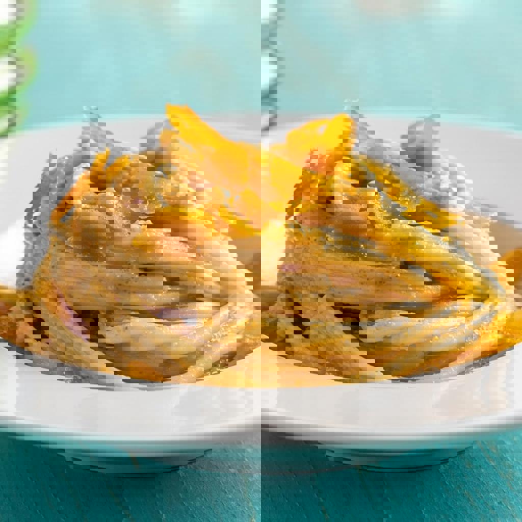 Spaghetti alla bottarga di muggine