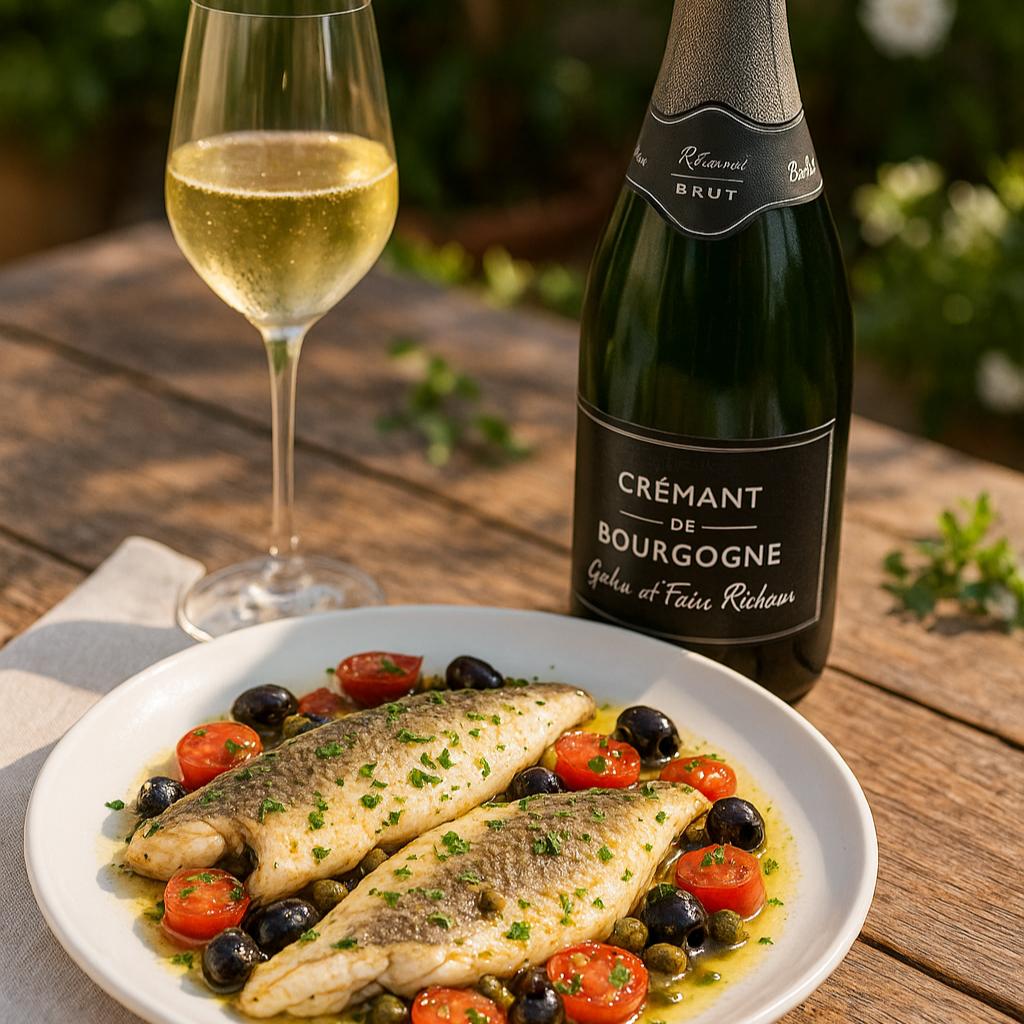 Zeebrasemfilets op mediterrane wijze