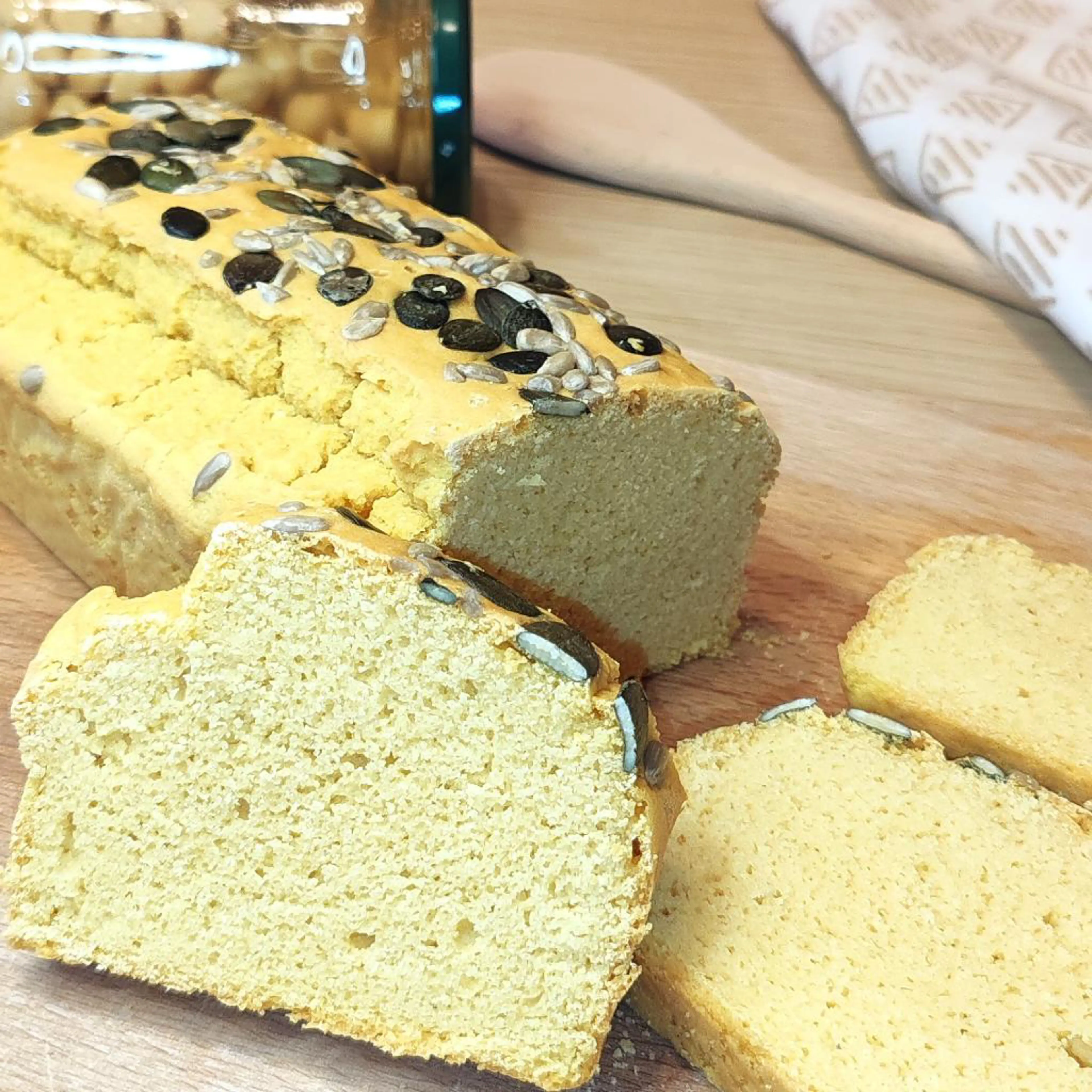 Gluten-free protein bread