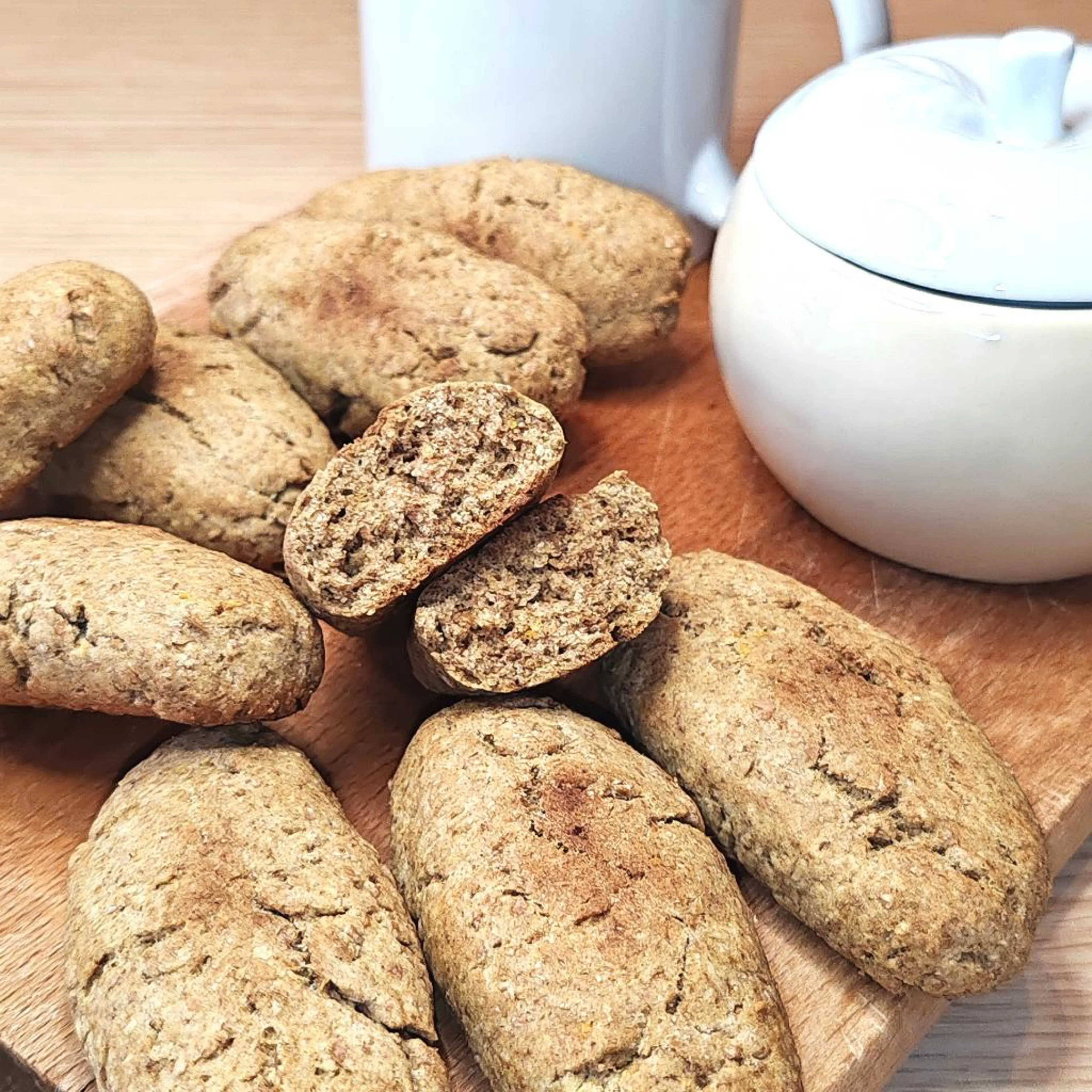 Biscuits complets à tremper