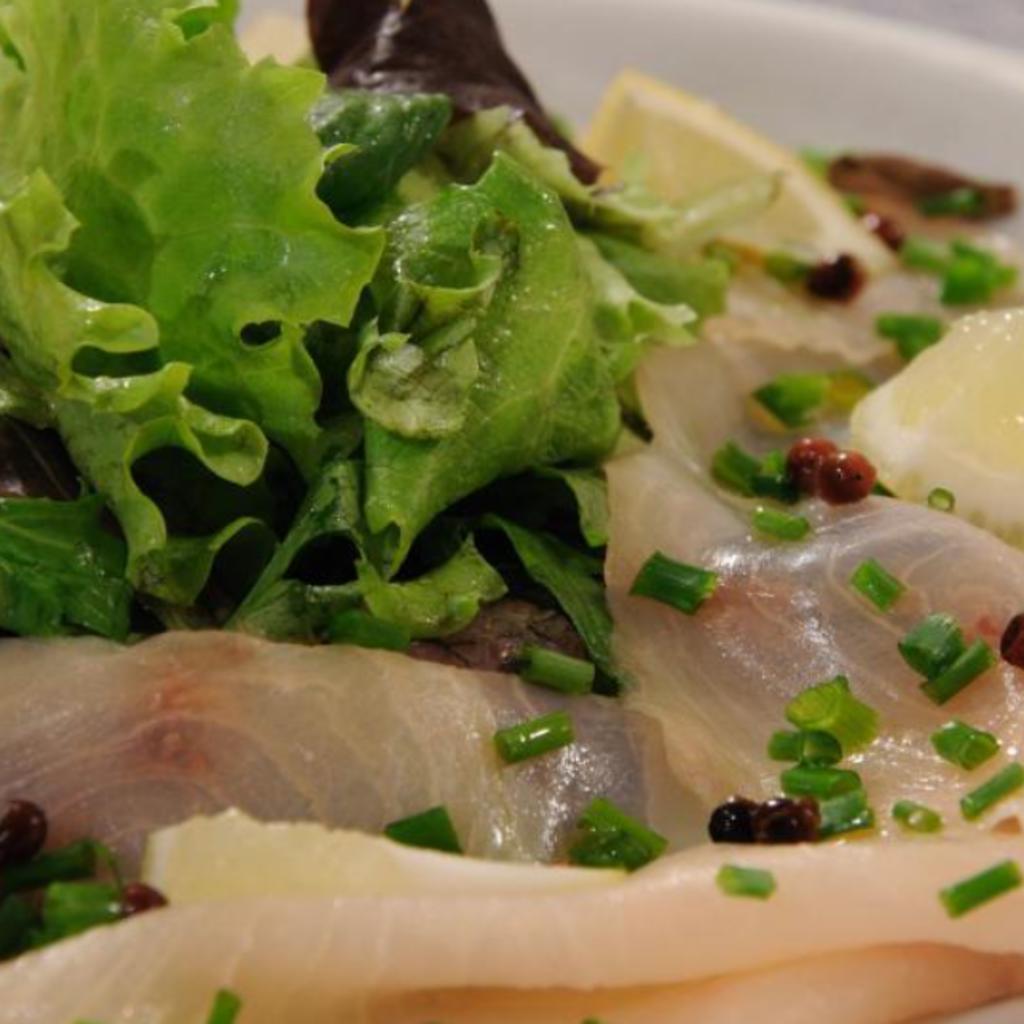 Carpaccio di pesce spada