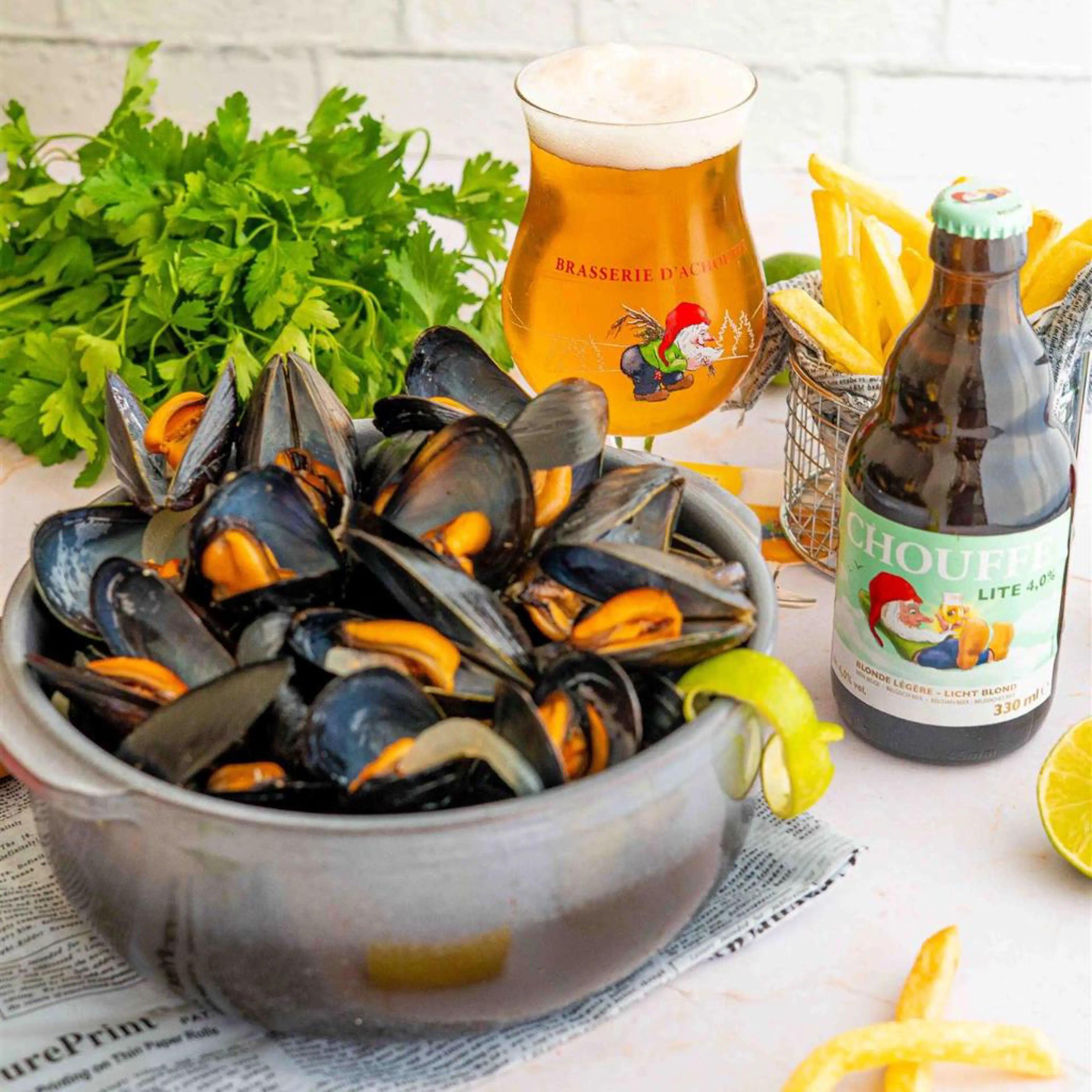 Mussels in beer