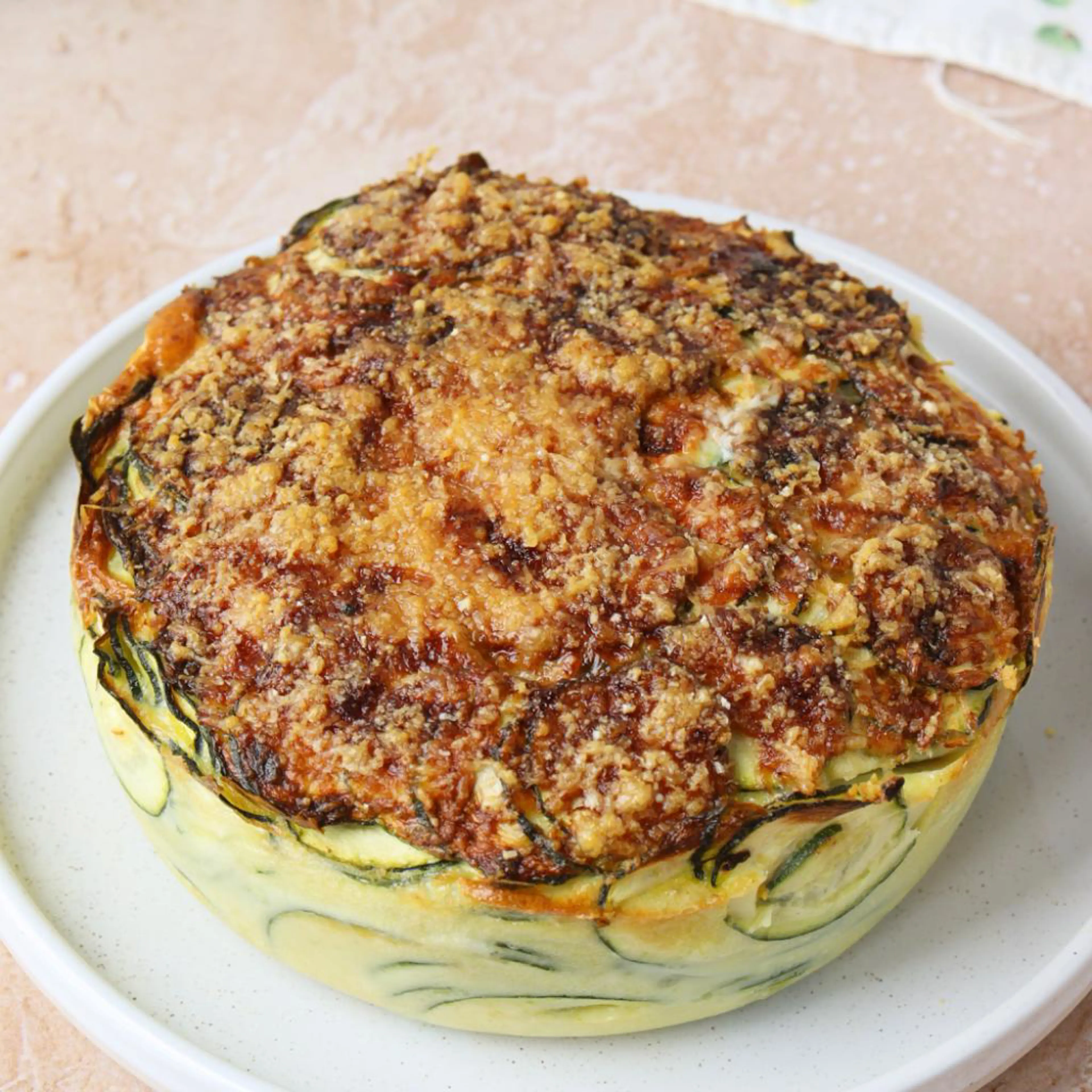 Invisible zucchini cake