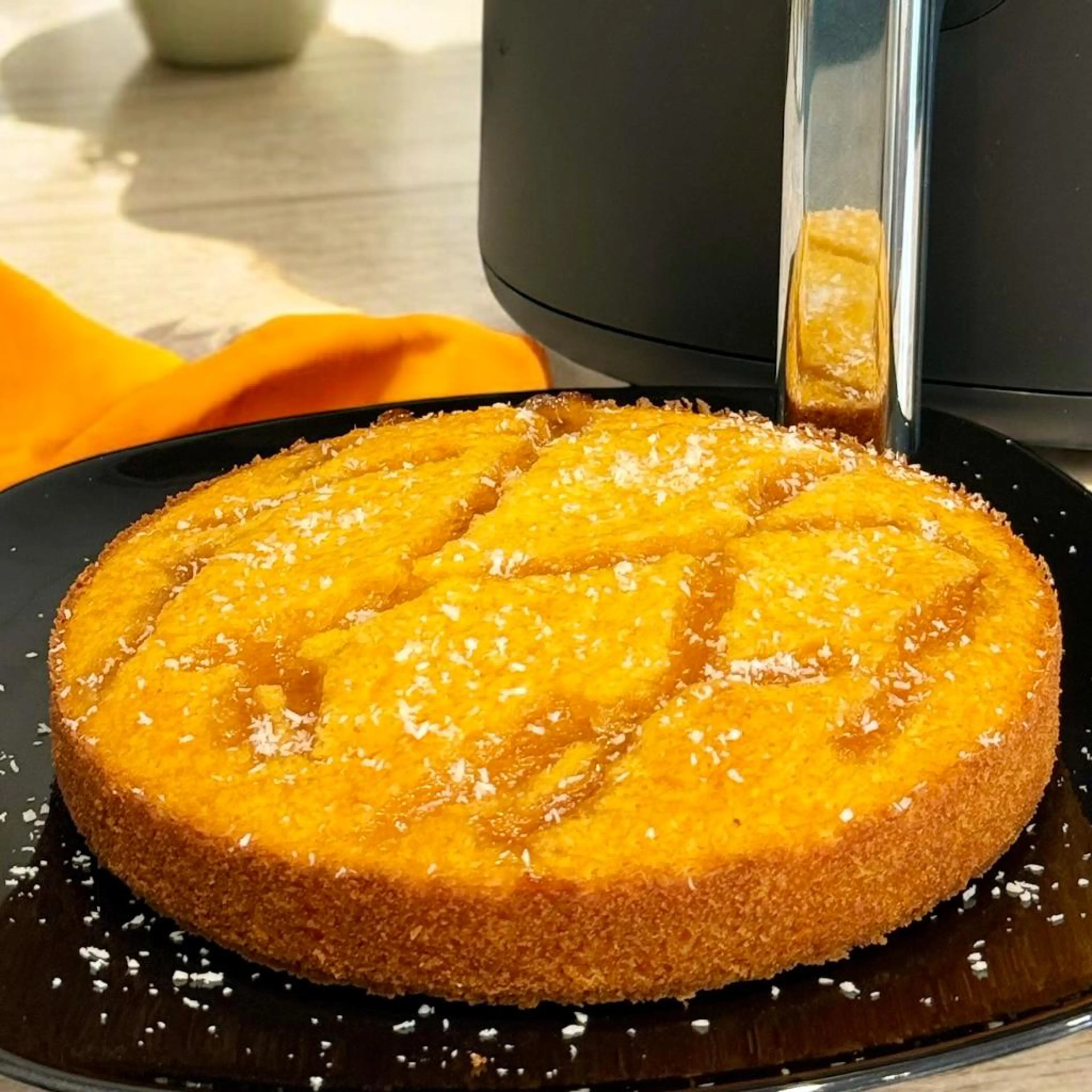 グルテンフリーのココナッツキャロットケーキ