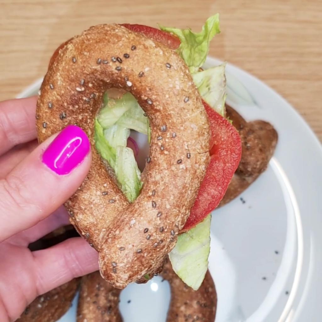 Whole Wheat Bagels with 3 Ingredients