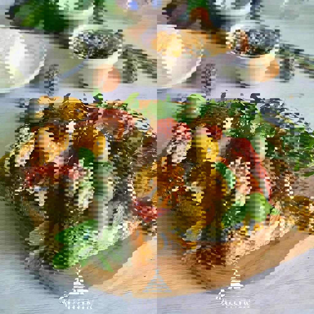 Gourmet crostini: krispiga, krämiga och oemotståndliga