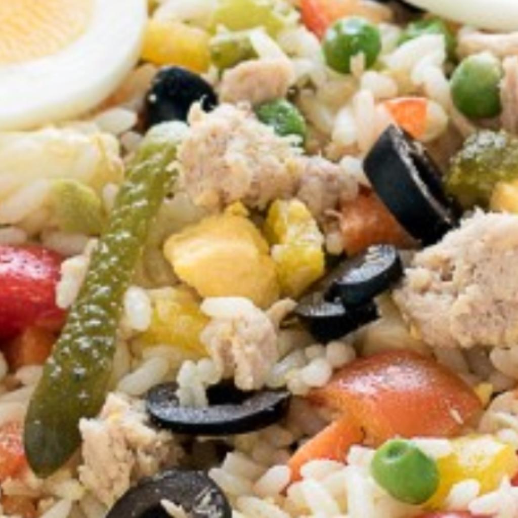 Reissalat mit alkoholfreiem Craft-Bier