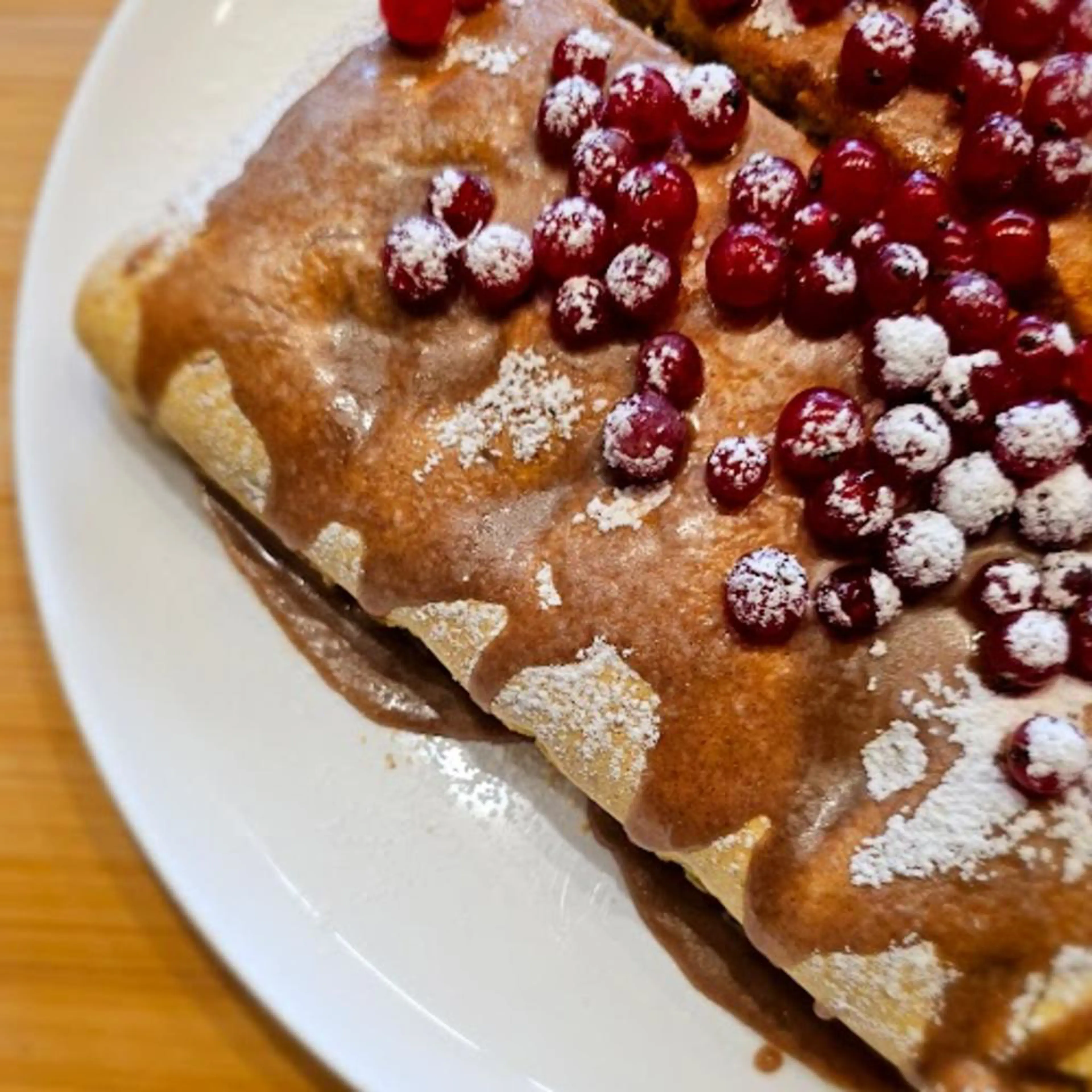 Caramelized apple cake, gluten-free and lactose-free