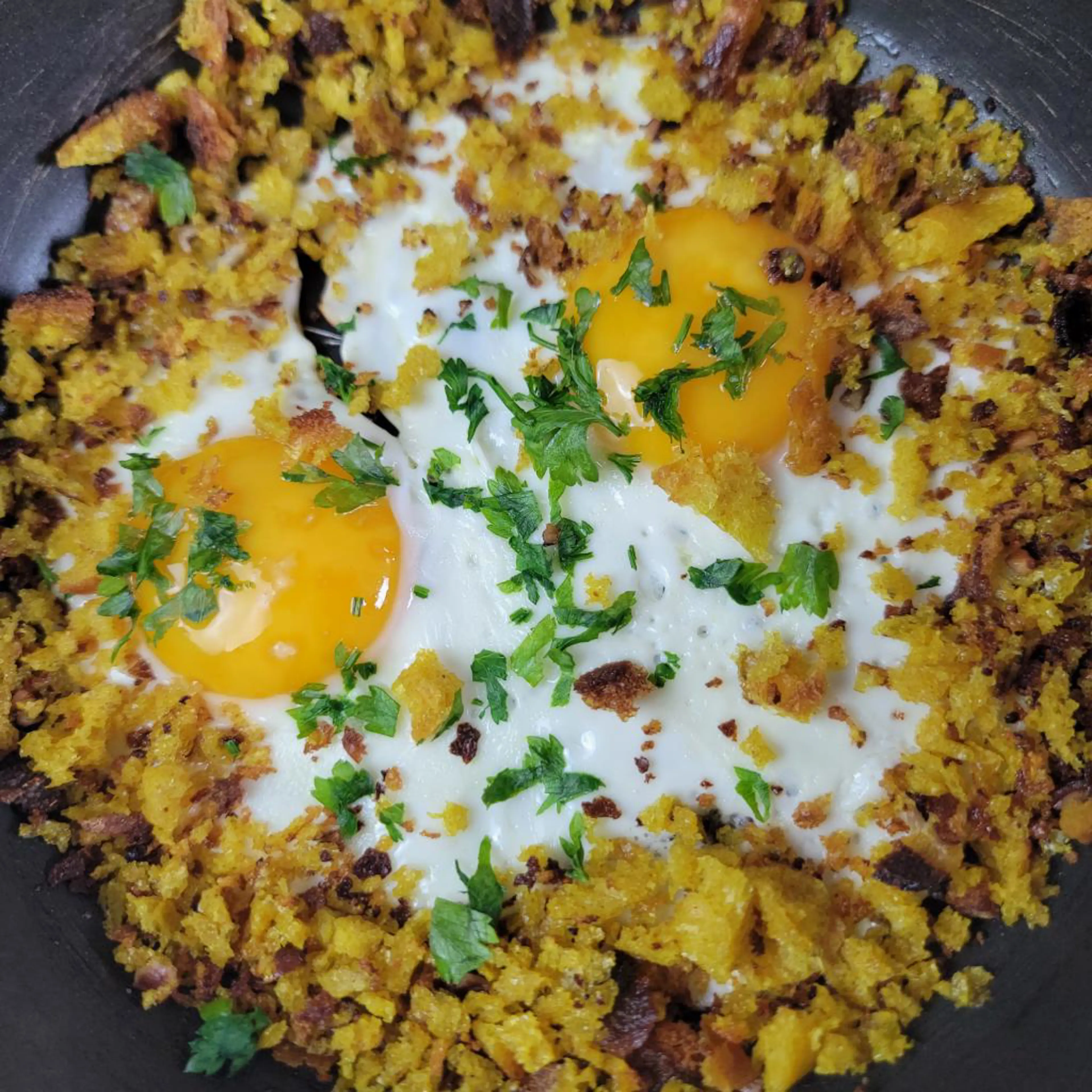 Carrettiera-style eggs