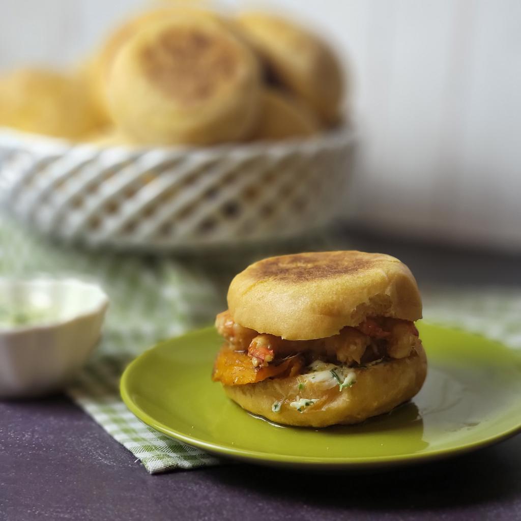 Bolo do caco con lievito madre