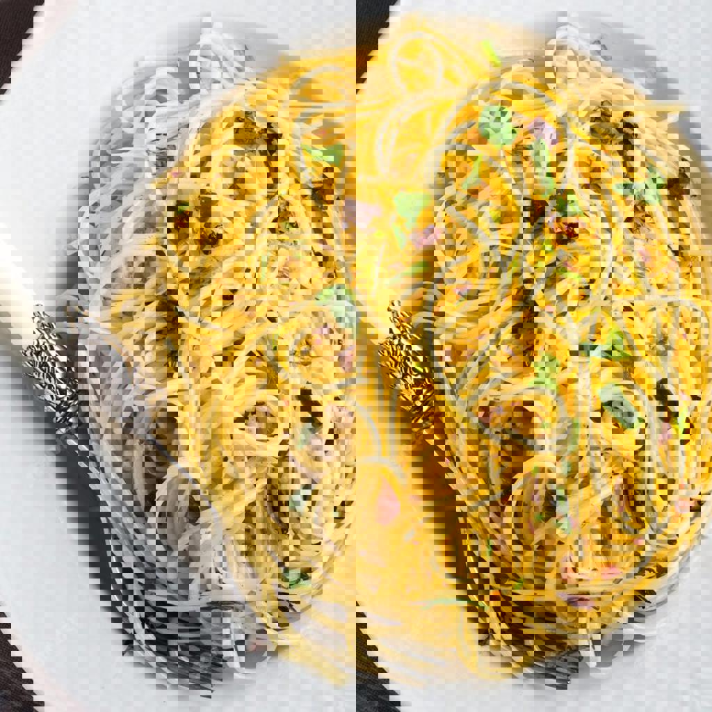 Spagetti fokhagyma, olívaolaj és csilipaprika