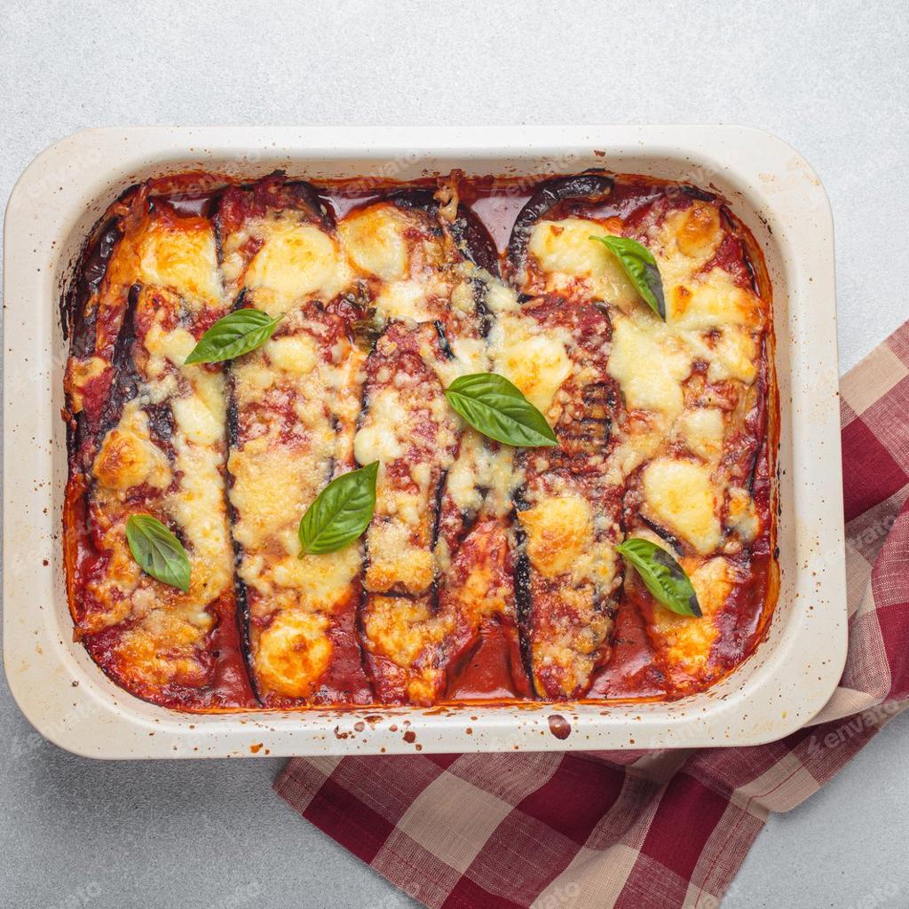 Parmigiana de berinjela