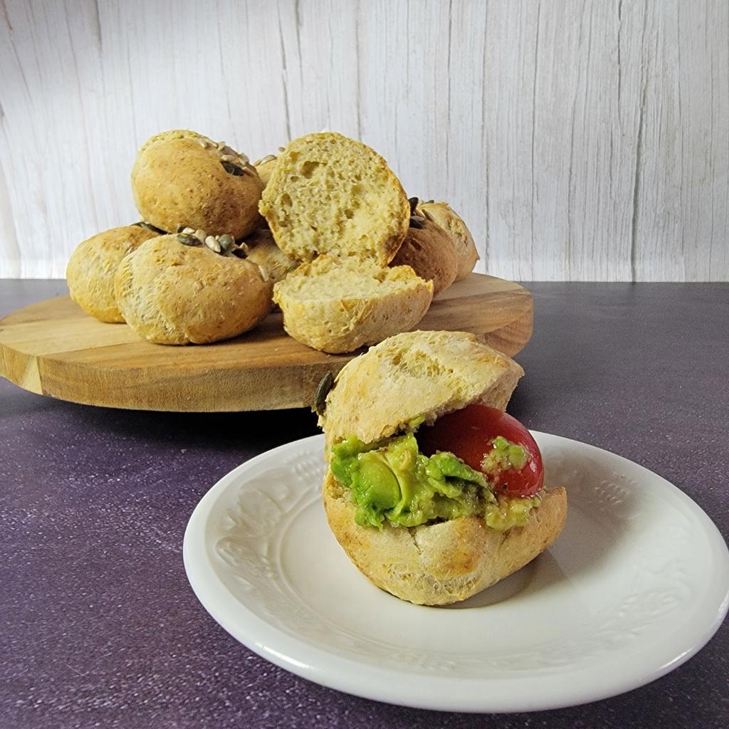 Soft Chickpea Buns
