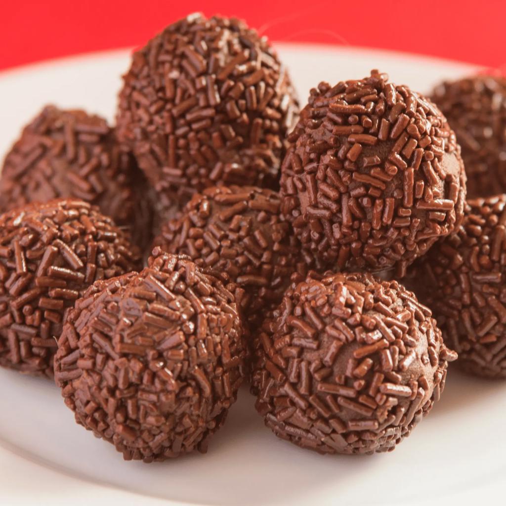 Trufas de cerveja e mel de acácia