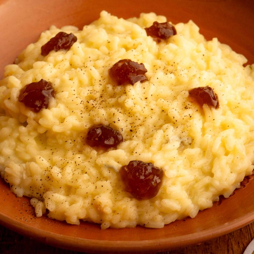 Risotto mit Gorgonzola