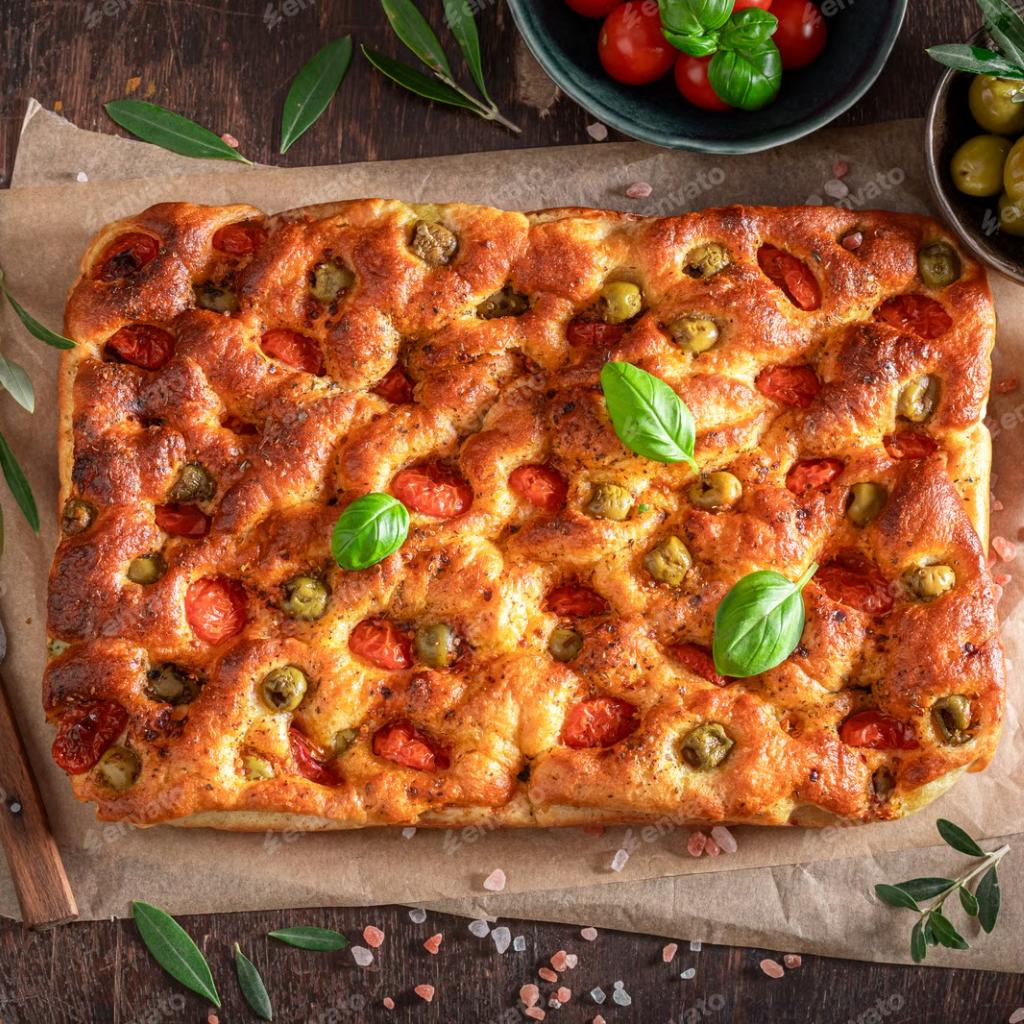 Focaccia barese, l'originale come da tradizione