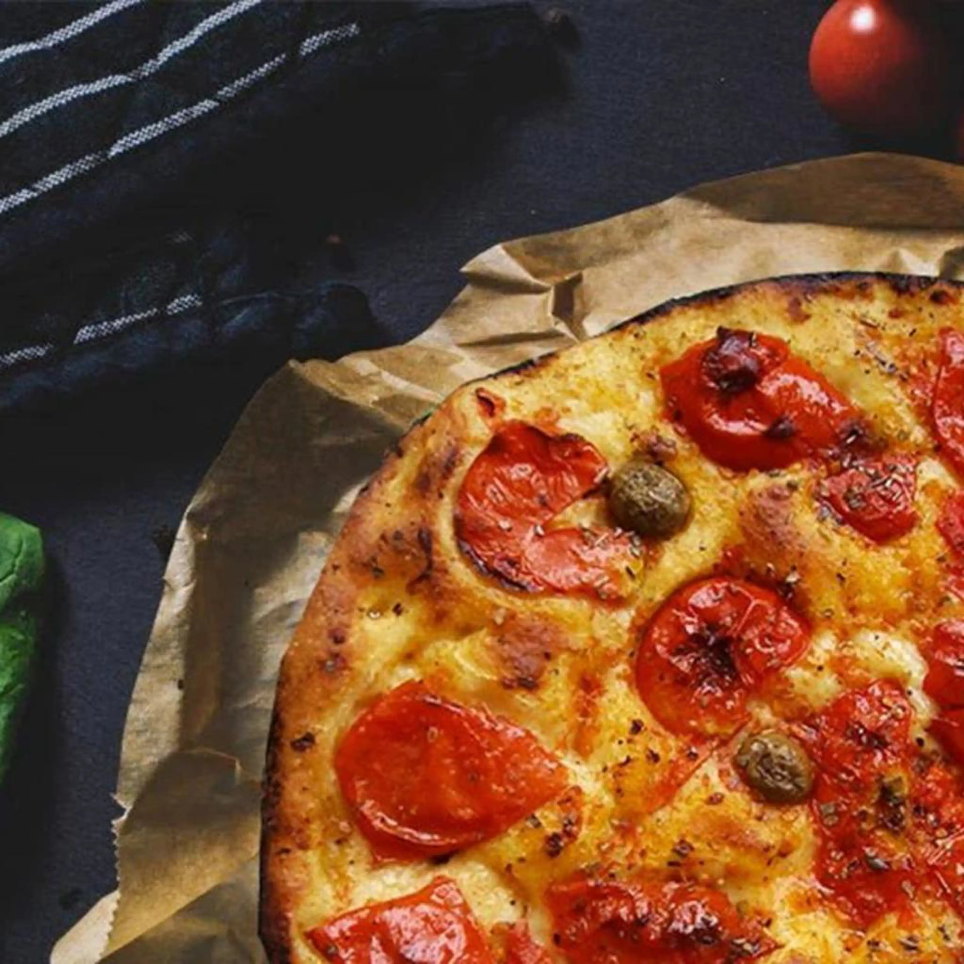 Bari-style focaccia, the original as tradition dictates