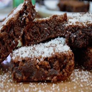 Brownies met nutella