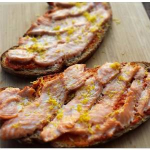 Rökt bruschetta