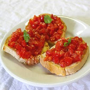 بروسكيتا بالطماطم