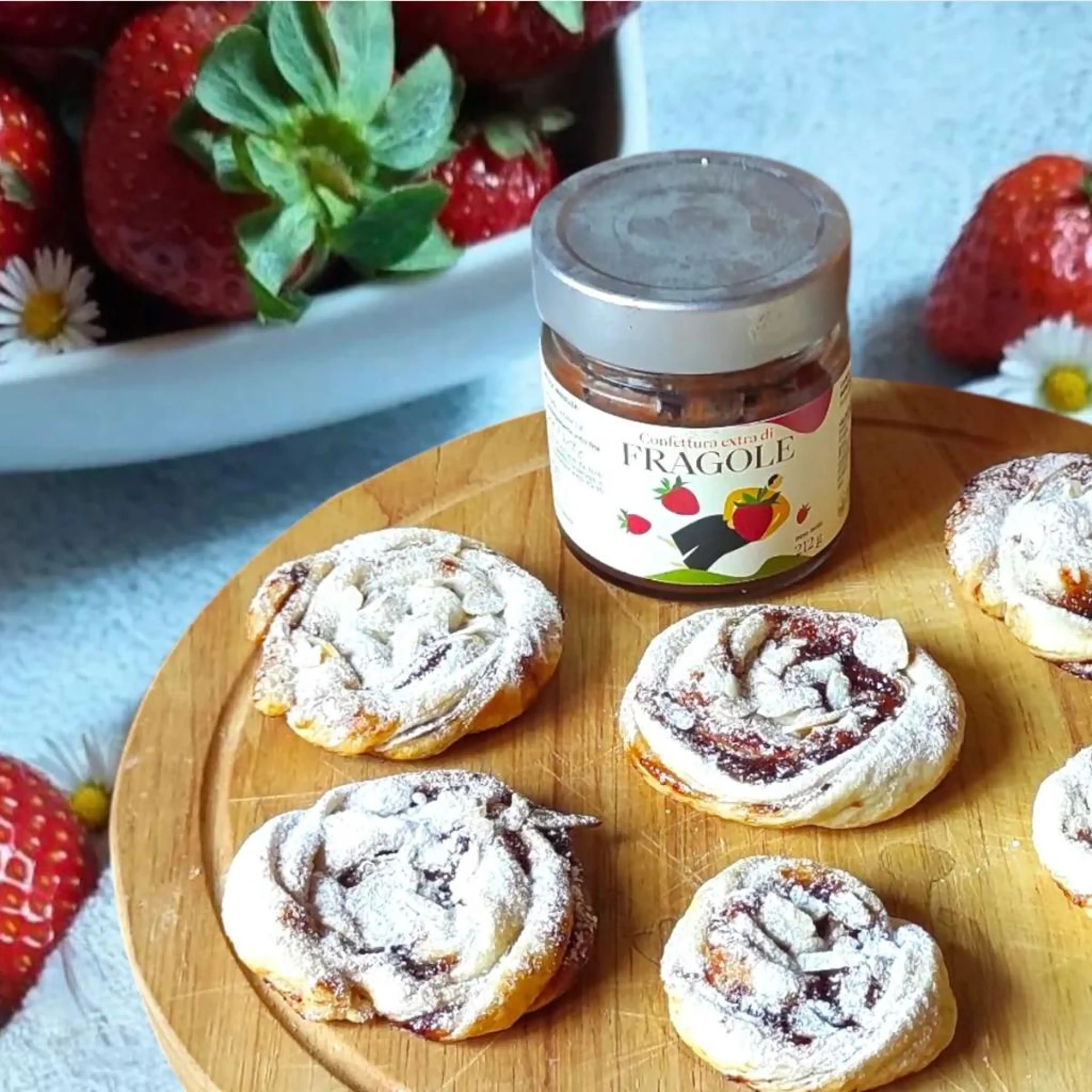 Puff pastry swirls