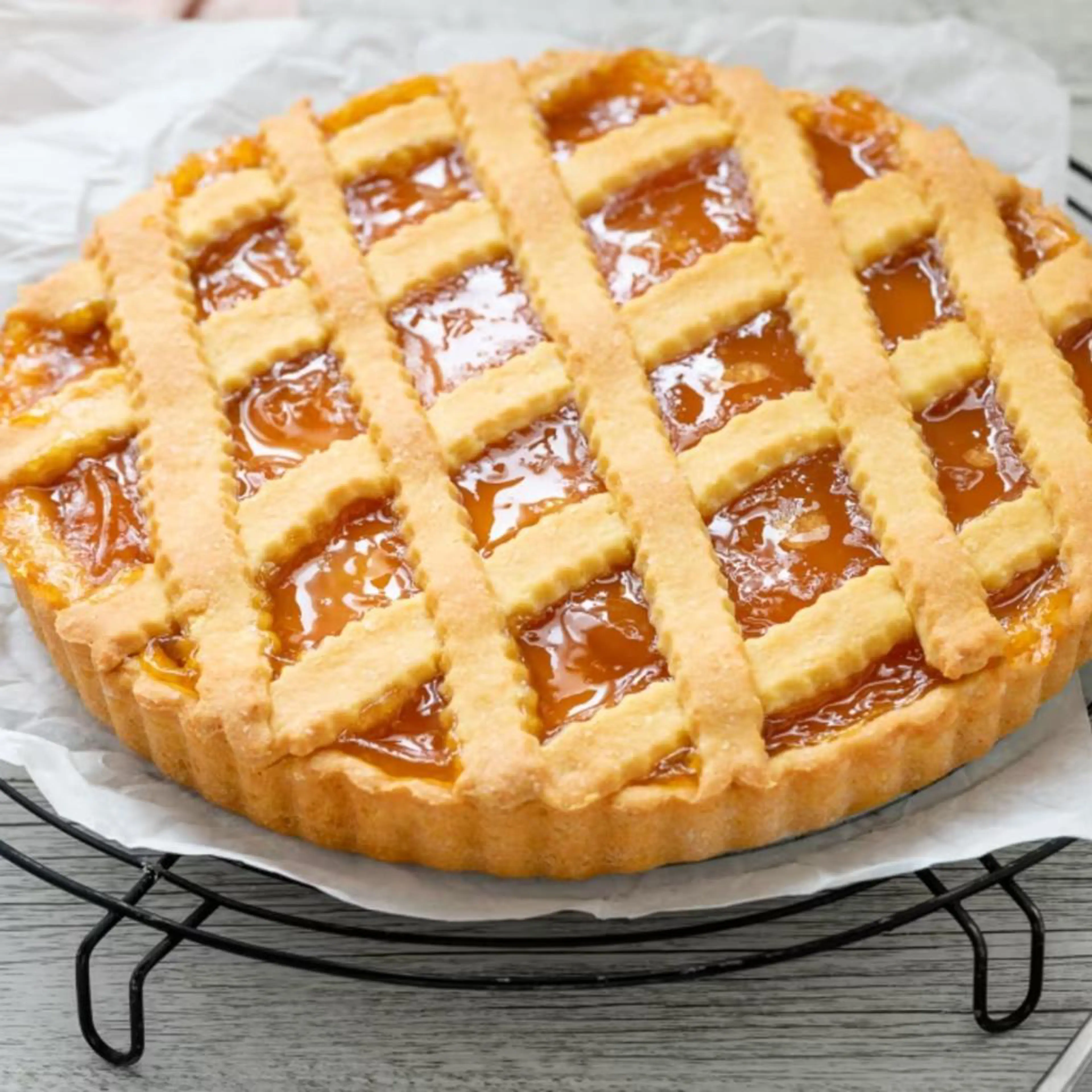 Extra virgin olive oil tart