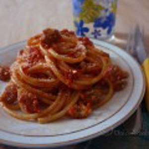 Bucatini with Onions
