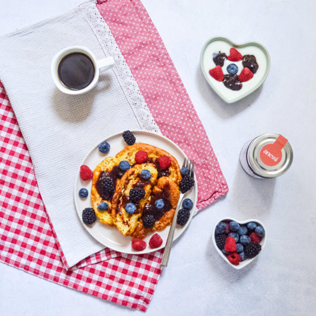 Французские тосты (с круассаном)