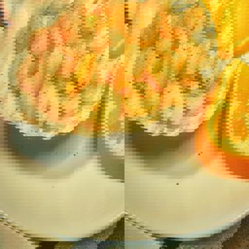 Gamberi alla arancia