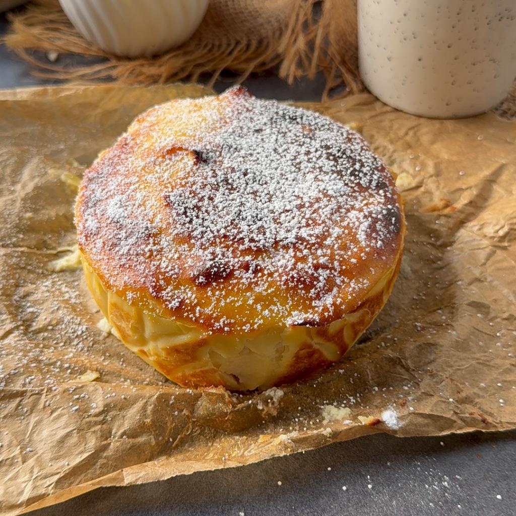 Tortina magica di ricotta (in friggitrice ad aria)