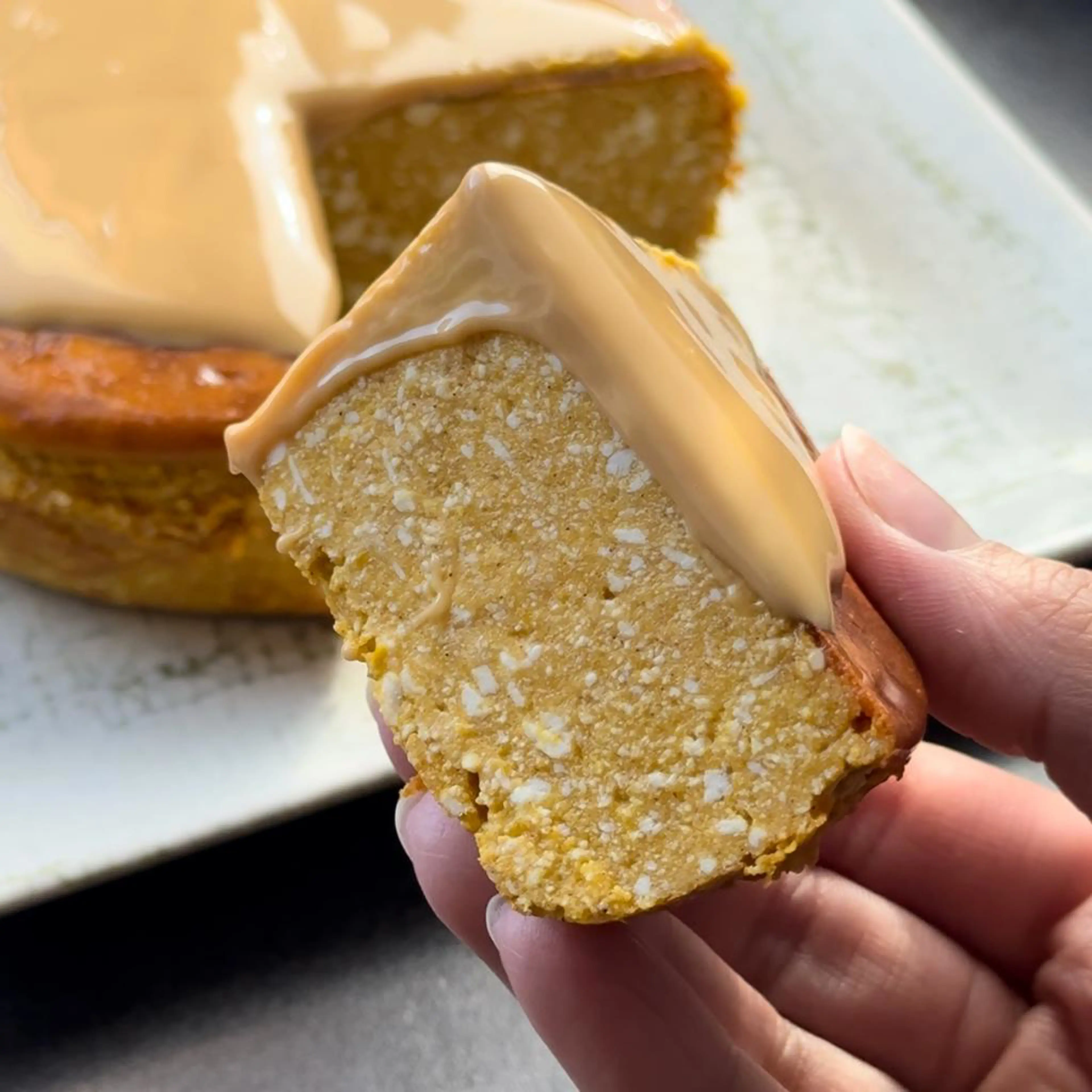 Kürbis-Ricotta-Kuchen ohne Mehl (herbstlicher Snack)