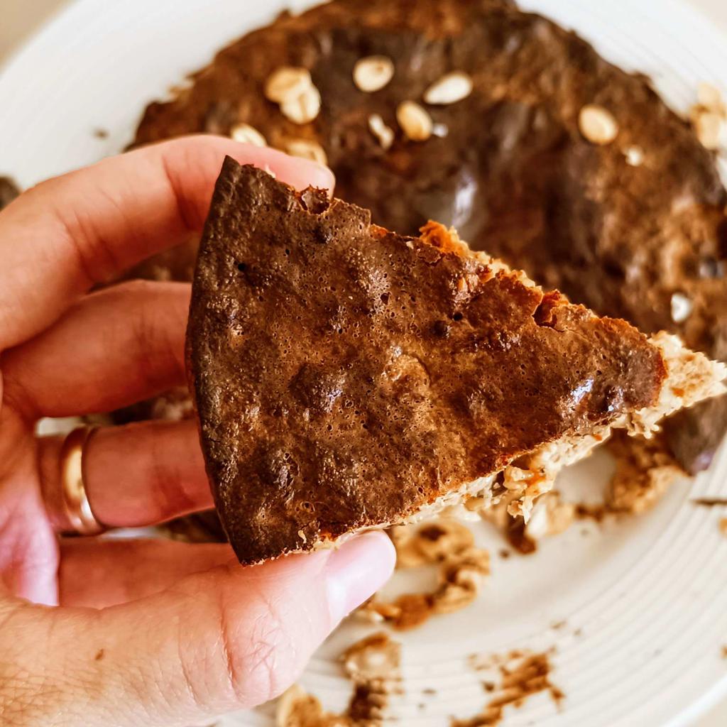 Granola cake zonder suiker in heteluchtfriteuse