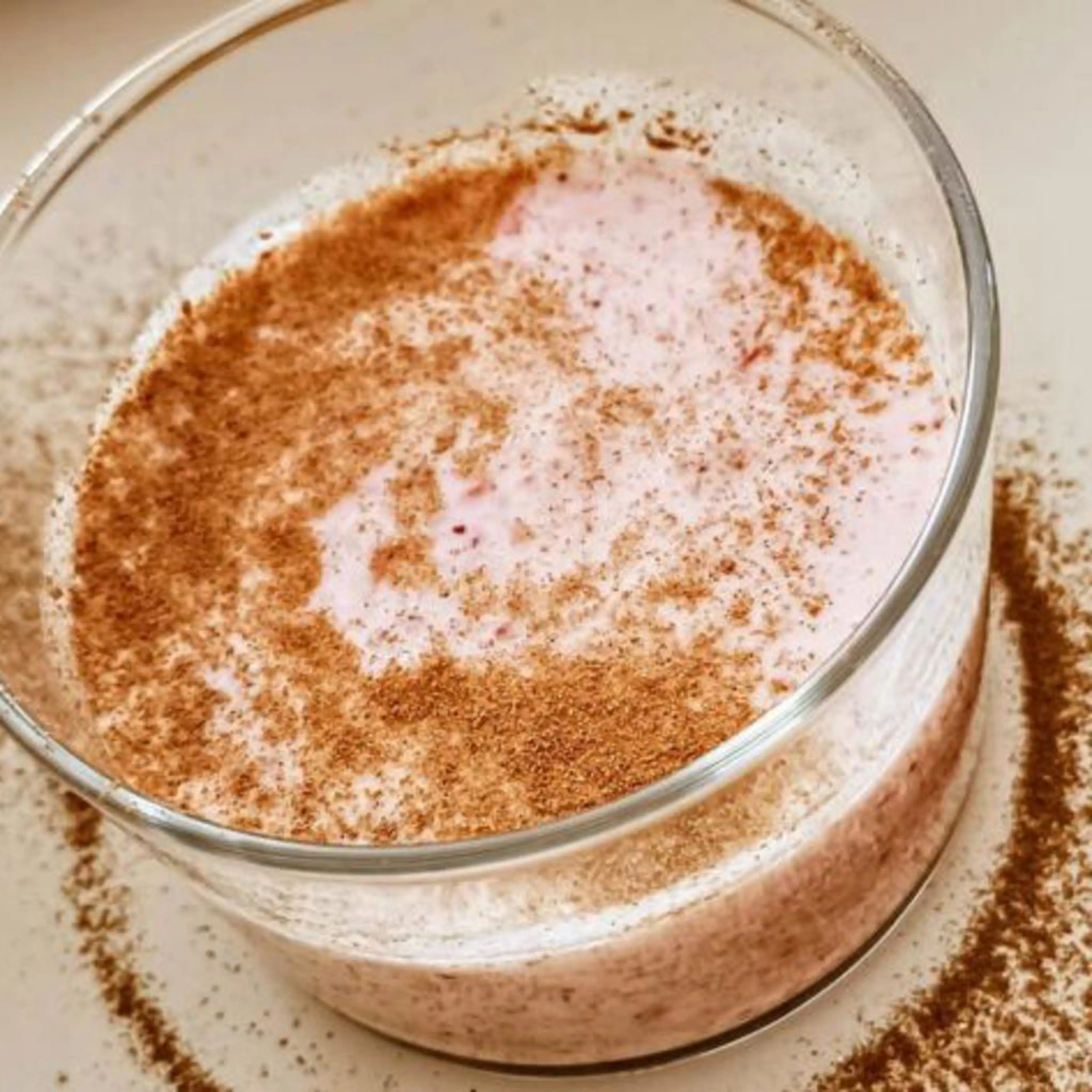 Kefir strawberries and collagen